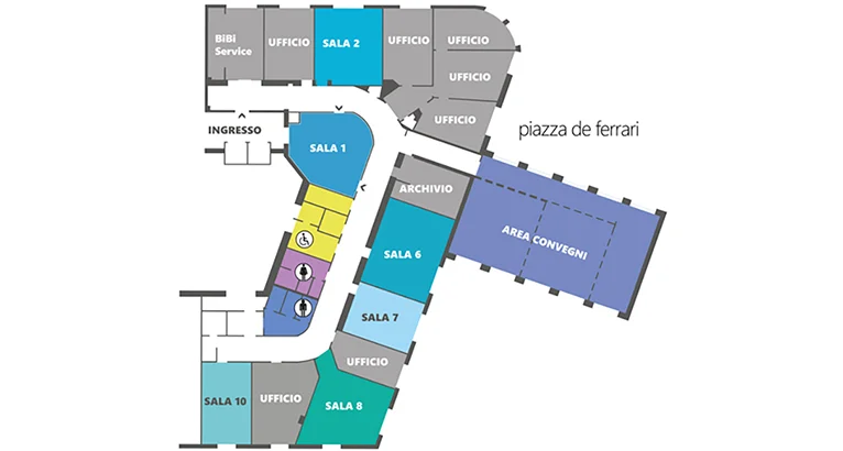 Planimetria Bi.Bi. Service Genova